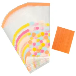 Bolsas para Dulces Lunares Colores 20 ud - Wilton