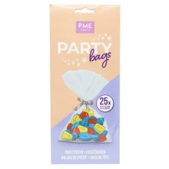 Bolsitas para Chuches y Piruletas con Lacito 25 ud
