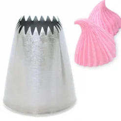 Boquilla Acero Inoxidable Acanalada - Scrapcooking