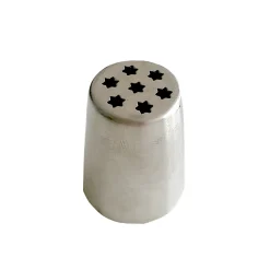 Boquilla acero Inoxidable estrellas