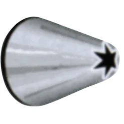 Boquilla #16 Estrella abierta acero inox.