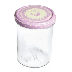 Bote con Tapa Vintage Pink