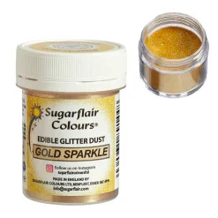 Brillo Comestible Oro 10 gr - Sugarflair