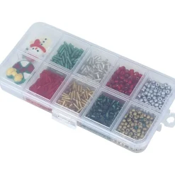 Caja de 1100 piezas para pulseras de Navidad – DIY