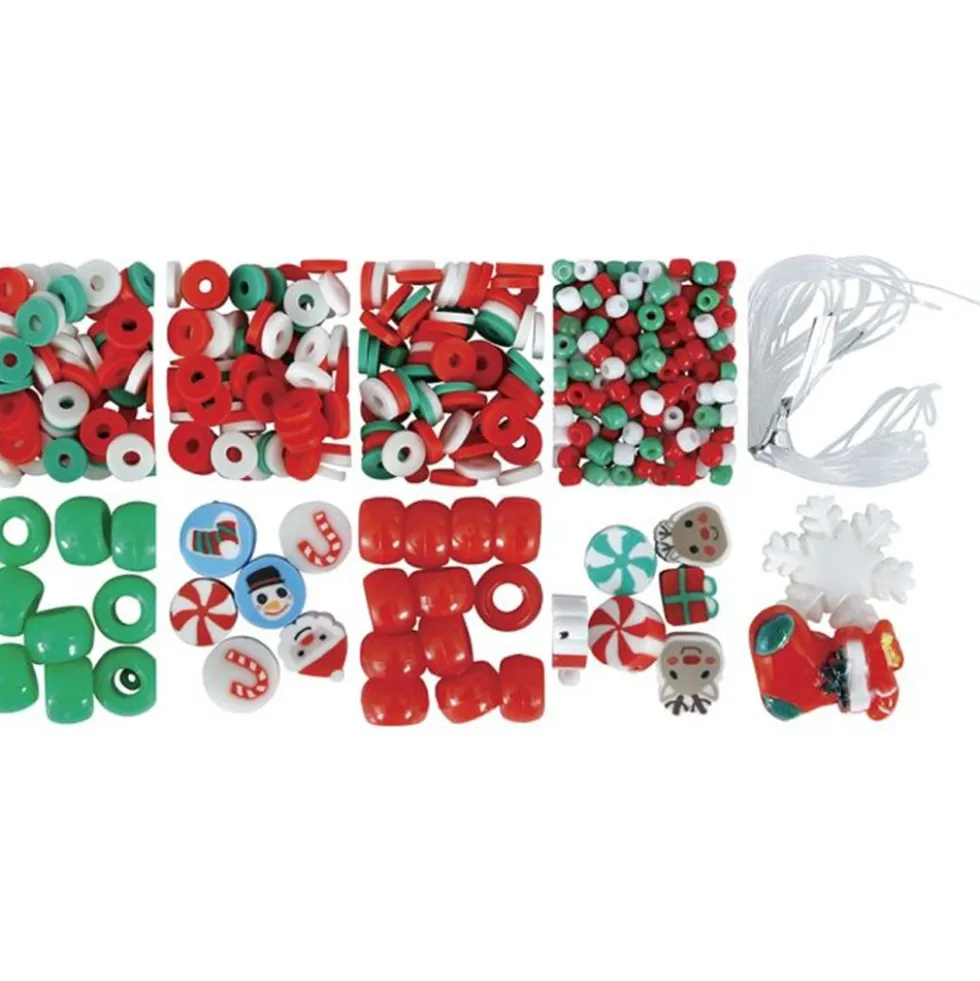 Caja de 450 piezas para pulseras de Navidad – DIY