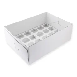 Caja Extra Alta para 24 Cupcakes 14 cm PME