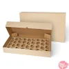 Caja para 36 Cupcakes Kraft 69 x 42 cm