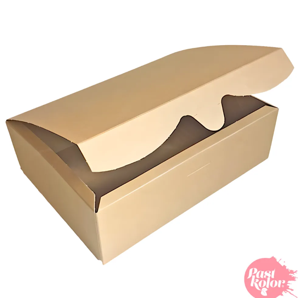 Caja para Galletas Kraft - 26 x 19 x 8 cm