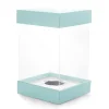 Caja para Huevo de Pascua Deluxe Azul Bebé 17,5 cm 500 gr