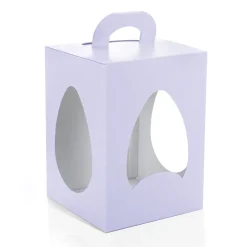 Caja para Huevo de Pascua Lila - 22 cm (750 gr)