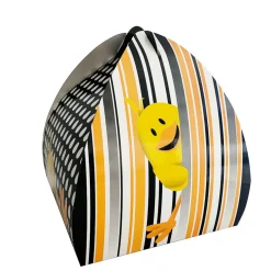 Caja para Mona de Pascua Pollito 28 cm
