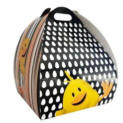 Caja para Mona de Pascua Pollito 28 cm