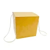 Caja para Panettone Kraft con Lazo 18,5 cm