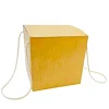 Caja para Panettone Kraft con Lazo 21,5 cm