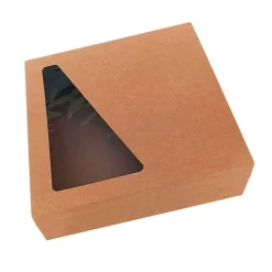 Caja para Roscón de Reyes Kraft - 32 x 8 cm
