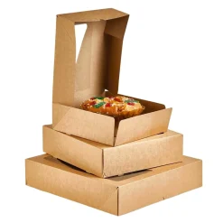Caja Para Roscón de Reyes Kraft 26 x 8 cm
