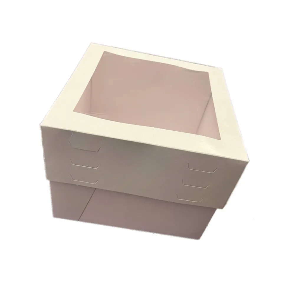 Caja para Tarta Altura Regulable con Ventana 30 cm
