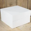 Caja para Tarta Blanca - 25 cm - Funcakes
