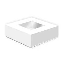 Caja para Tarta Blanca con Ventana 30 cm x 9 cm