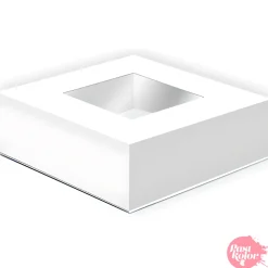 Caja para Tarta Blanca con Ventana - 33x 9,5 cm