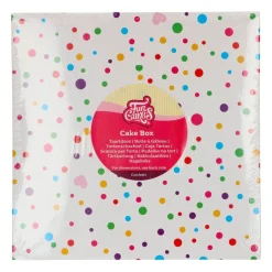 Caja para Tarta Confetti 25 cm - Funcakes