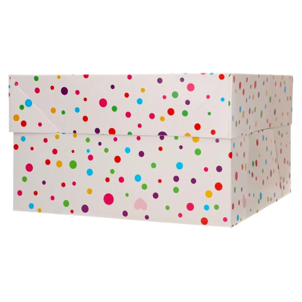 Caja para Tarta Confetti 25 cm - Funcakes