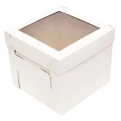 Caja para Tarta con Ventana 25 x 25 x 15 cm