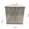 Caja Para Tarta Deluxe Blanca - 43 X 45 Cm