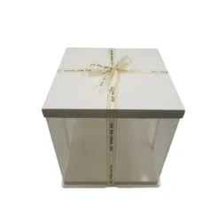 Caja Para Tarta Deluxe Blanca - 43 X 45 Cm