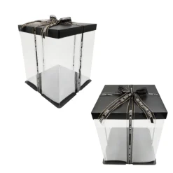 Caja para Tarta Deluxe Negra 30 cm