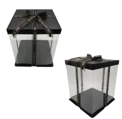 Caja para Tarta Deluxe Negra - 33,5 x 37 cm