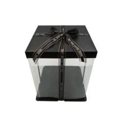 Caja Para Tarta Deluxe Negra - 43 X 45 Cm