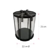 Caja para Tarta Deluxe Negra 22 x 31 cm de alto