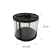 Caja para Tarta Deluxe Negra 26 x 32 cm de alto