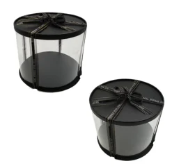 Caja para Tarta Deluxe Negra 26 x 32 cm de alto