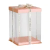 Caja para Tarta Deluxe Rosa Salmón 17 cm