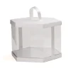 Caja Vitrina Hexagonal 25 cm