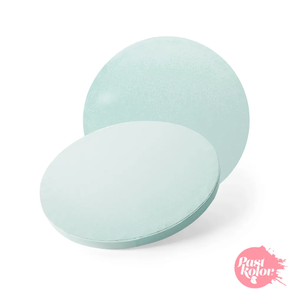 Cake Drum Redondo Azul Bebé 20 cm x 12 mm Grosor