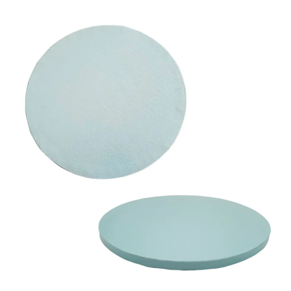 Cake Drum Redondo Azul Bebé 25 cm x 1,2 cm