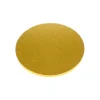 Cake Drum Redondo Dorado 20 cm x 1,2 cm