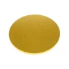 Cake Drum Redondo Dorado 25,4 cm x 1,2 cm