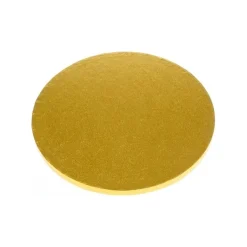 Cake Drum Redondo Dorado 25,4 cm x 1,2 cm