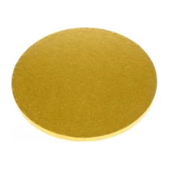 Cake Drum Redondo Dorado 35 cm x 1,2 cm