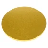 Cake Drum Redondo Dorado de 40,5 cm x 1,2 cm