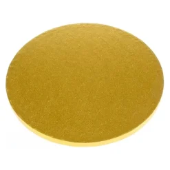 Cake Drum Redondo Dorado de 40,5 cm x 1,2 cm