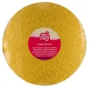 Cake Drum Redondo Dorado Funcakes - 30 cm