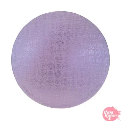 Cake Drum Redondo Lila 20 cm x 12 mm Grosor
