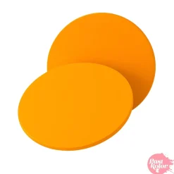 Cake Drum Redondo Naranja - 25 cm x 12 mm - Pastkolor