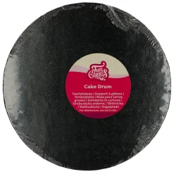 Cake Drum Redondo Negro Funcakes - 30 cm