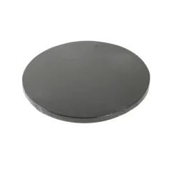 Cake Drum Redondo Negro metalizado 30 cm x 1,2 cm